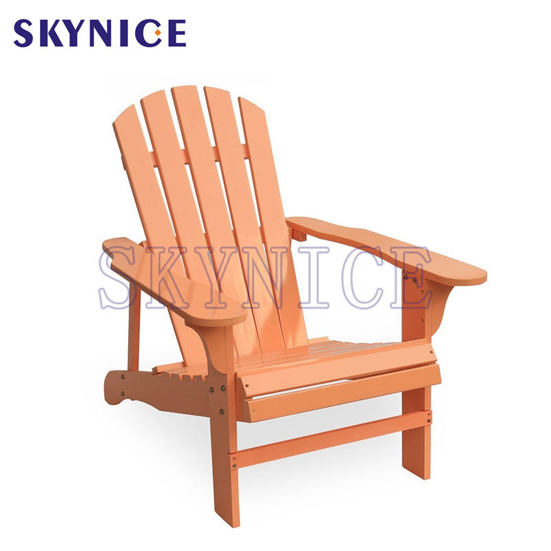 Simplu Retro Outdoor Beach Garden Balcony Wood Adirondack Chair